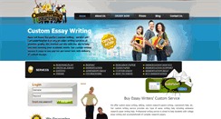 Desktop Screenshot of customwritingservices.org