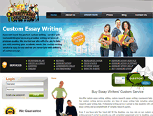 Tablet Screenshot of customwritingservices.org